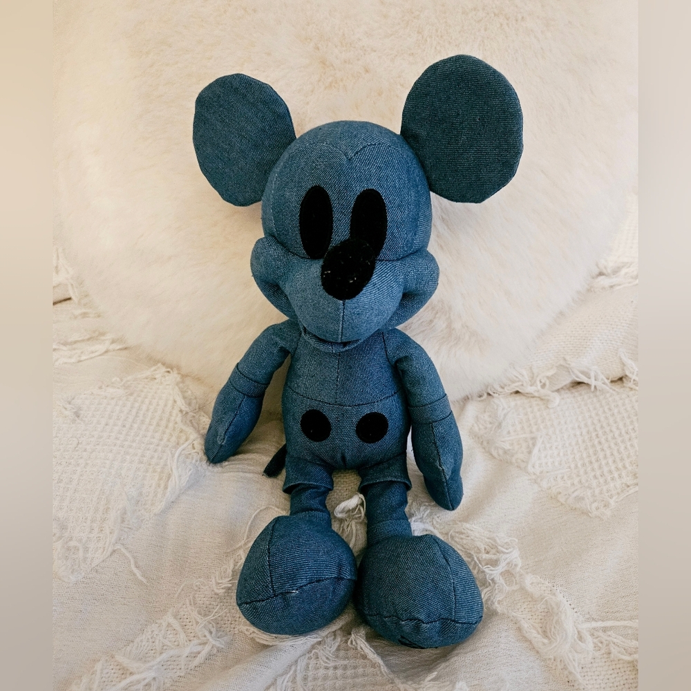 Mickey X American Eagle Denim Stuffie